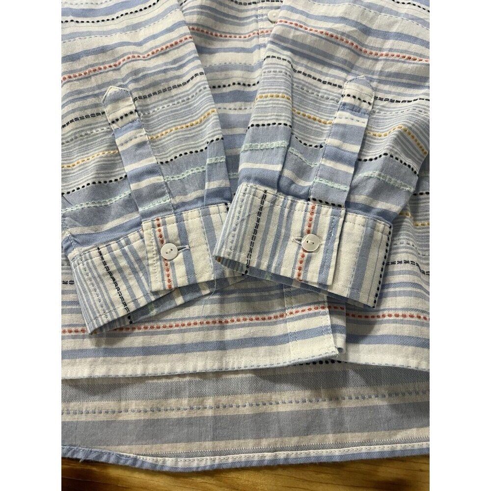 Orvis Shirt Women Size Medium Button Down Lightweight Classic Cabincore Modern - Picture 7 of 14